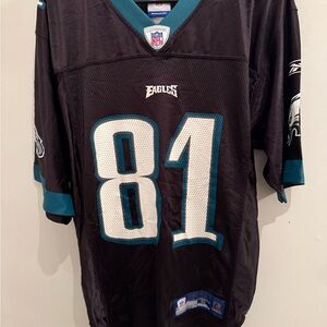 Reebok Teal and Black NFL Jersey